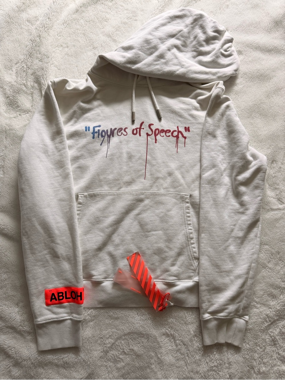 Off-White "Figures of Speech" White Hoodie